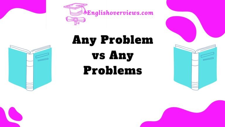 Any Problem vs Any Problems