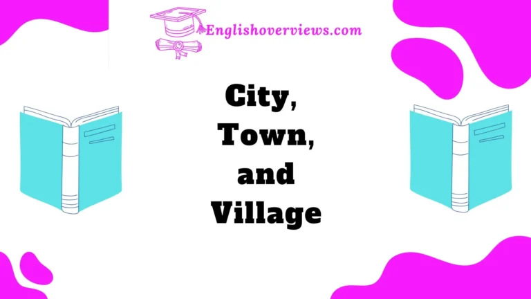 City, Town, and Village