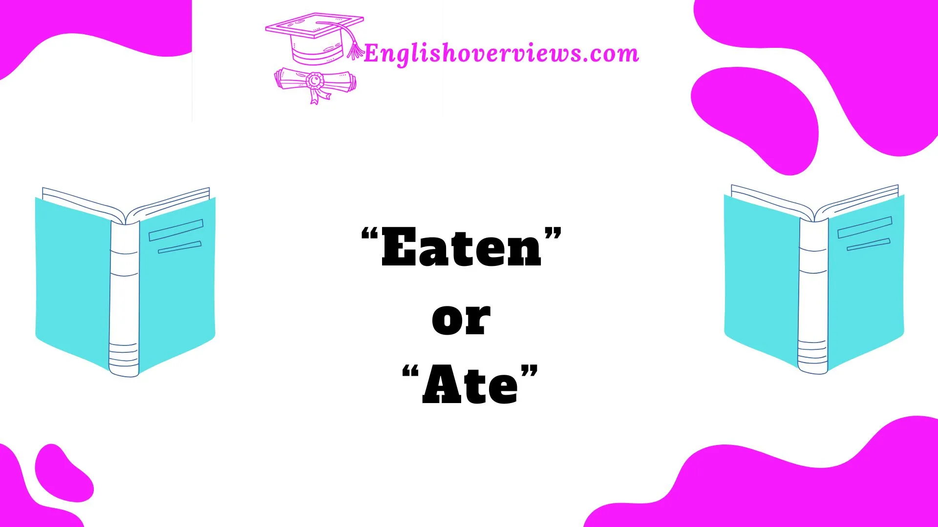 “Eaten” or “Ate”