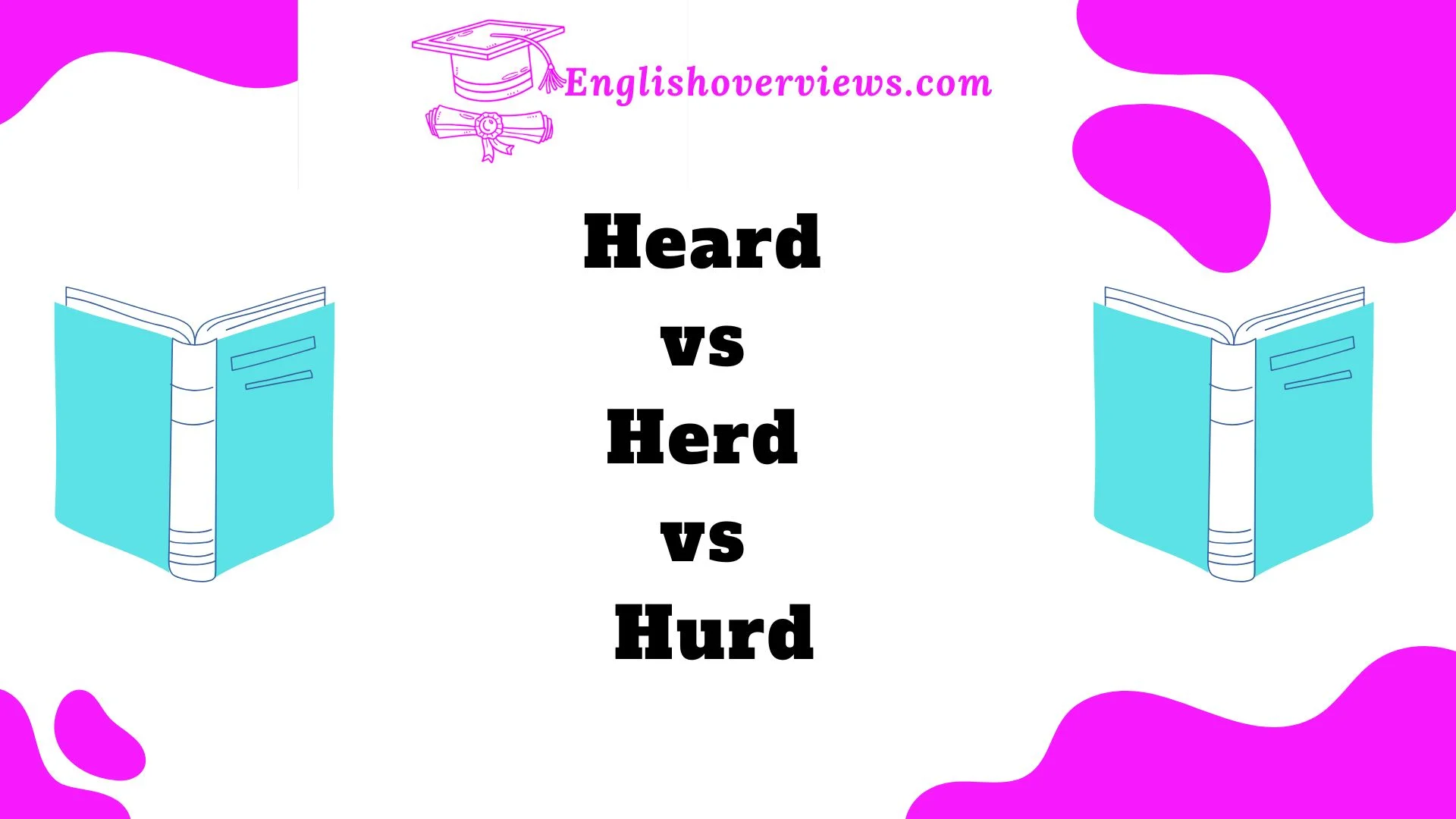 Heard vs Herd vs Hurd