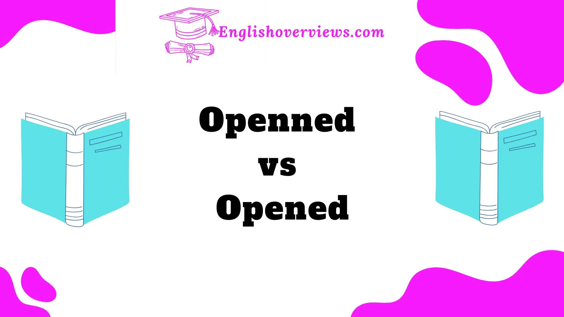 Openned vs Opened