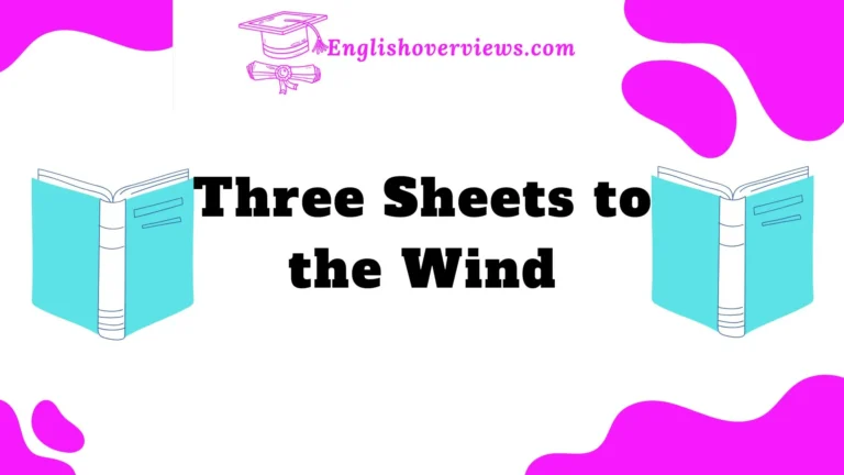 Three Sheets to the Wind