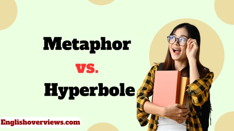 Metaphor vs Hyperbole
