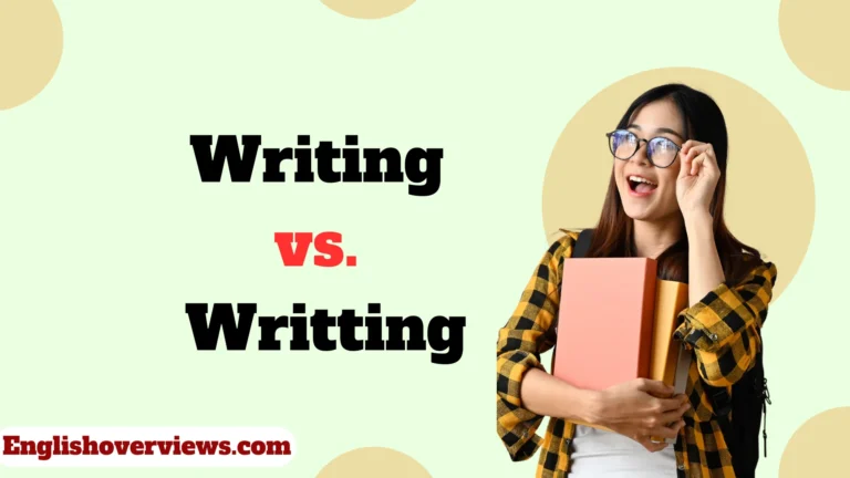 Writing or Writting